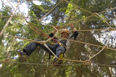 Klettergarten im Freizeitpark Monte Kaolino