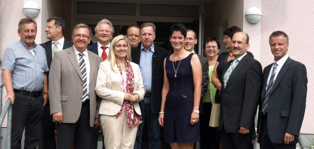 Besuch Ministerin Huml Gäste