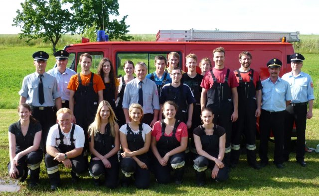 Feuerwehrjugend fehlerfrei bei Leistungsprüfung Feuerwehrjugend fehlerfrei bei Leistungsprüfung