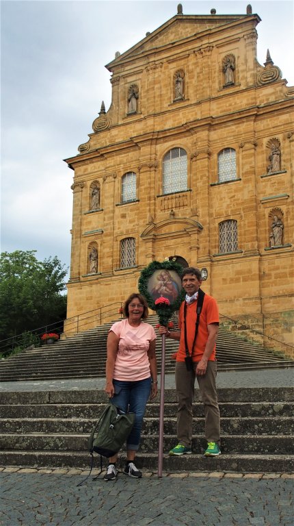 Pfarrei Ehenfeld hält Tradition der Fußwallfahrt, im kleinen Kreis, aufrecht Pfarrei Ehenfeld hält Tradition der Fußwallfahrt, im kleinen Kreis, aufrecht