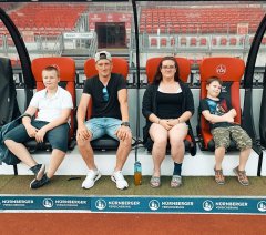 FCN Besuch Mini Clubberer