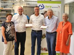 Spendenübergabe Geburtstag Falk Hermann