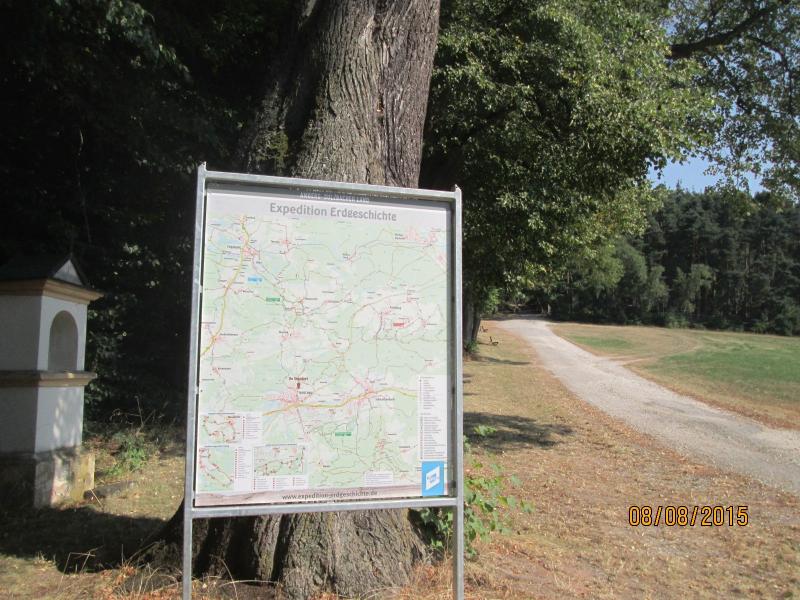 Übersichtskarte am Kalvarienberg