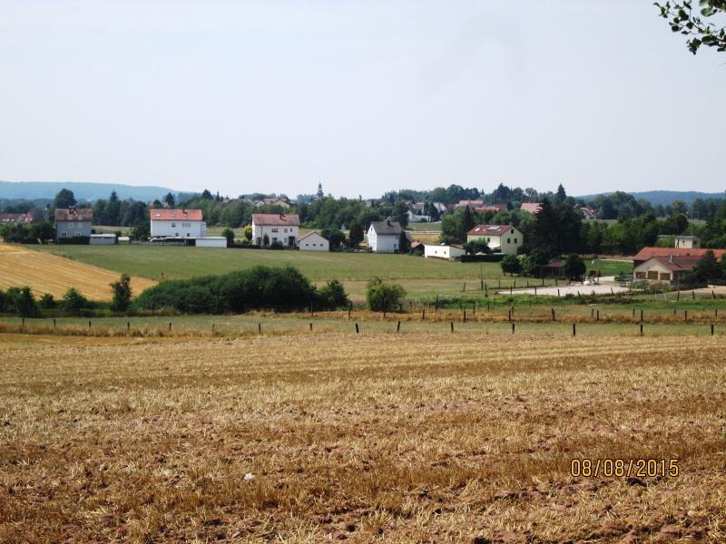 Blick auf Hirschau (Wanderweg Nr. 25)